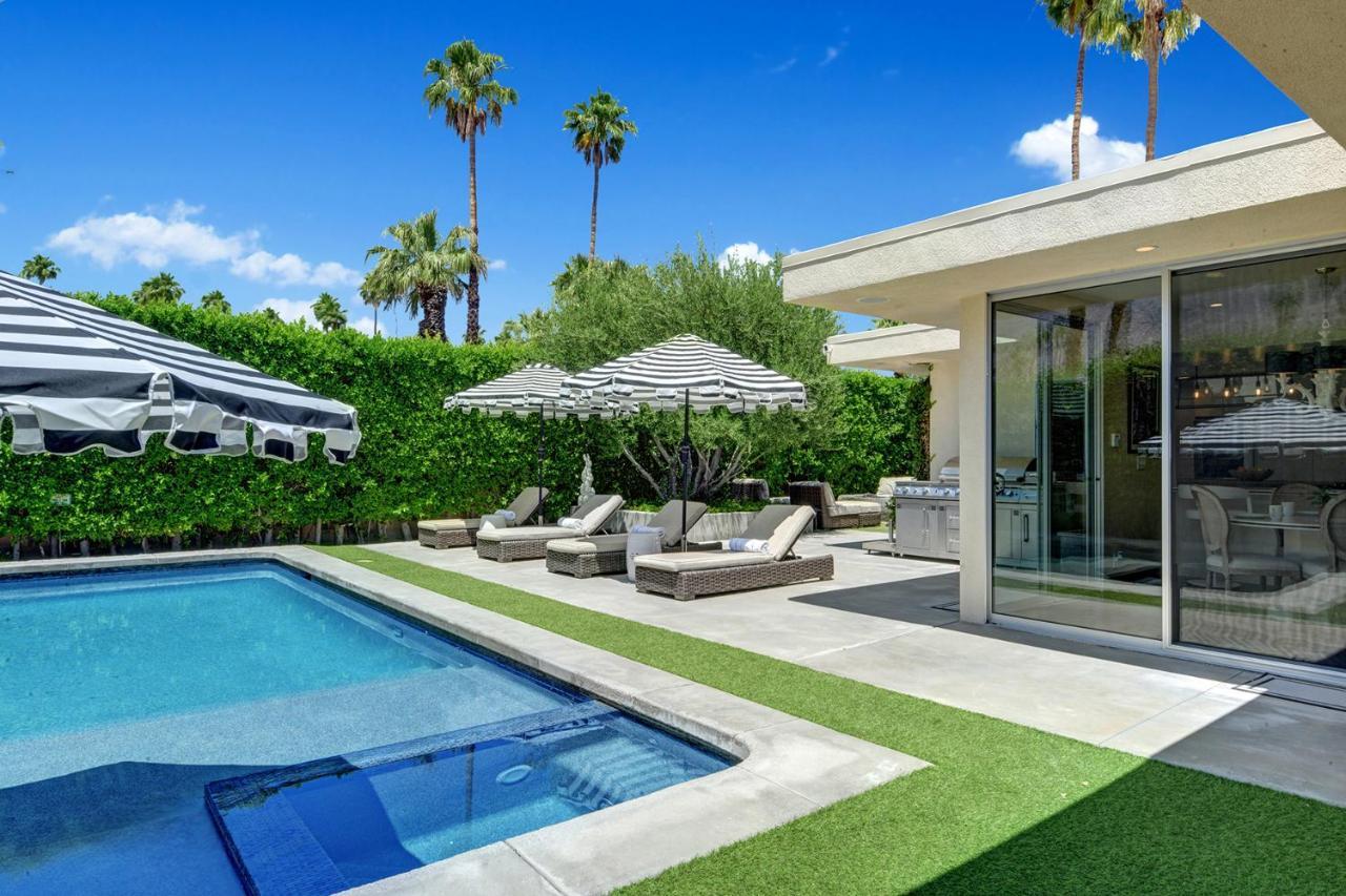 Canyon Palms Estate- Ultra-Luxe, Pool, Spa, Firepit, Outdoor Kitchen & More Палм Спринг Екстериор снимка