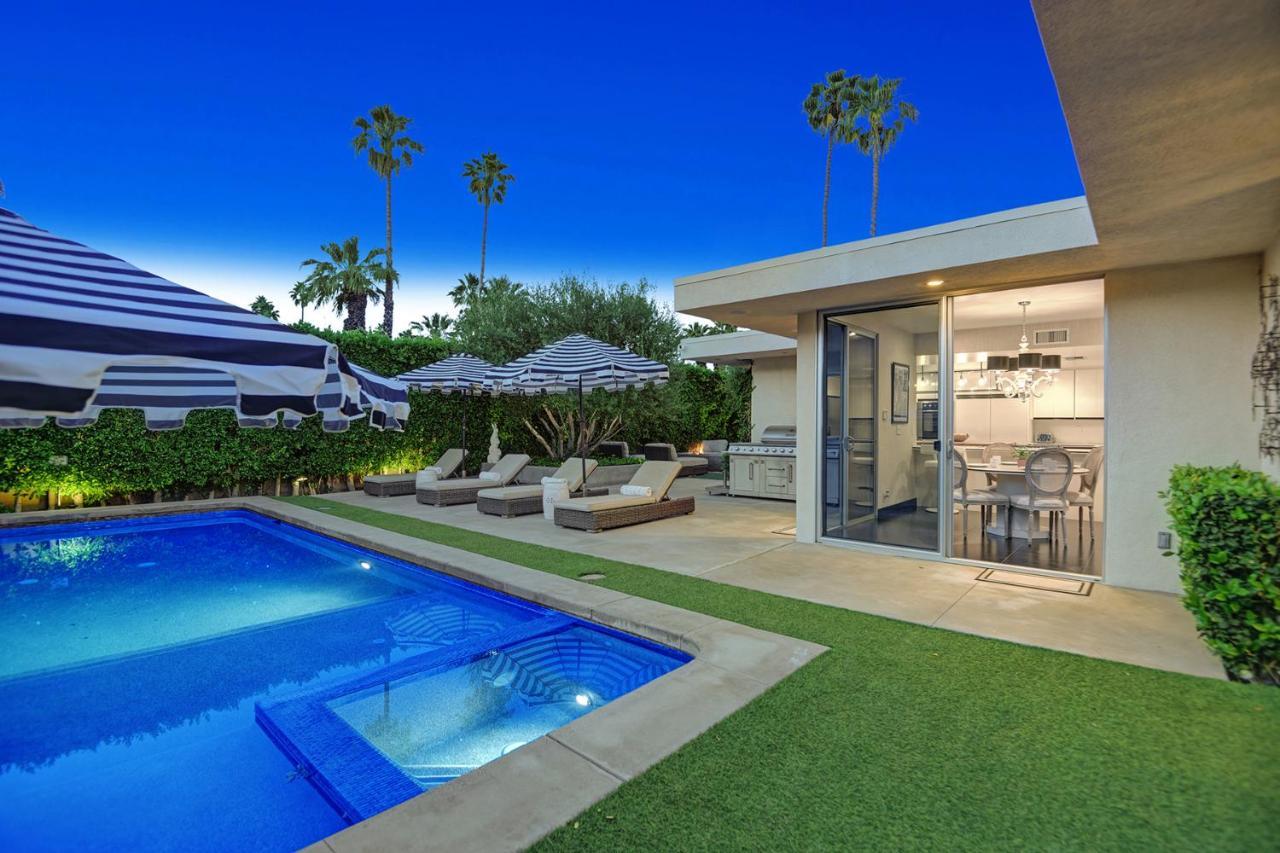 Canyon Palms Estate- Ultra-Luxe, Pool, Spa, Firepit, Outdoor Kitchen & More Палм Спринг Екстериор снимка