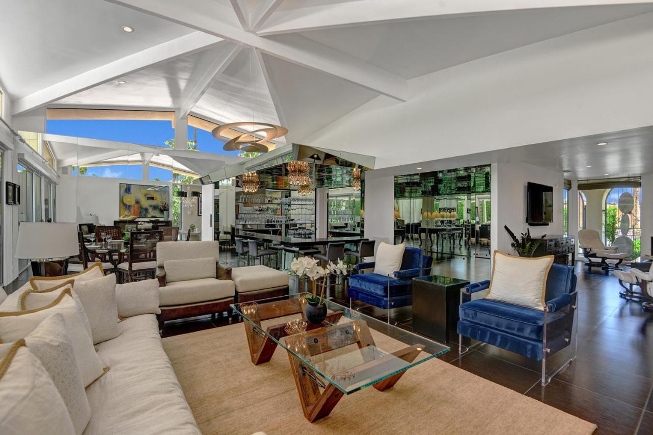 Canyon Palms Estate- Ultra-Luxe, Pool, Spa, Firepit, Outdoor Kitchen & More Палм Спринг Екстериор снимка